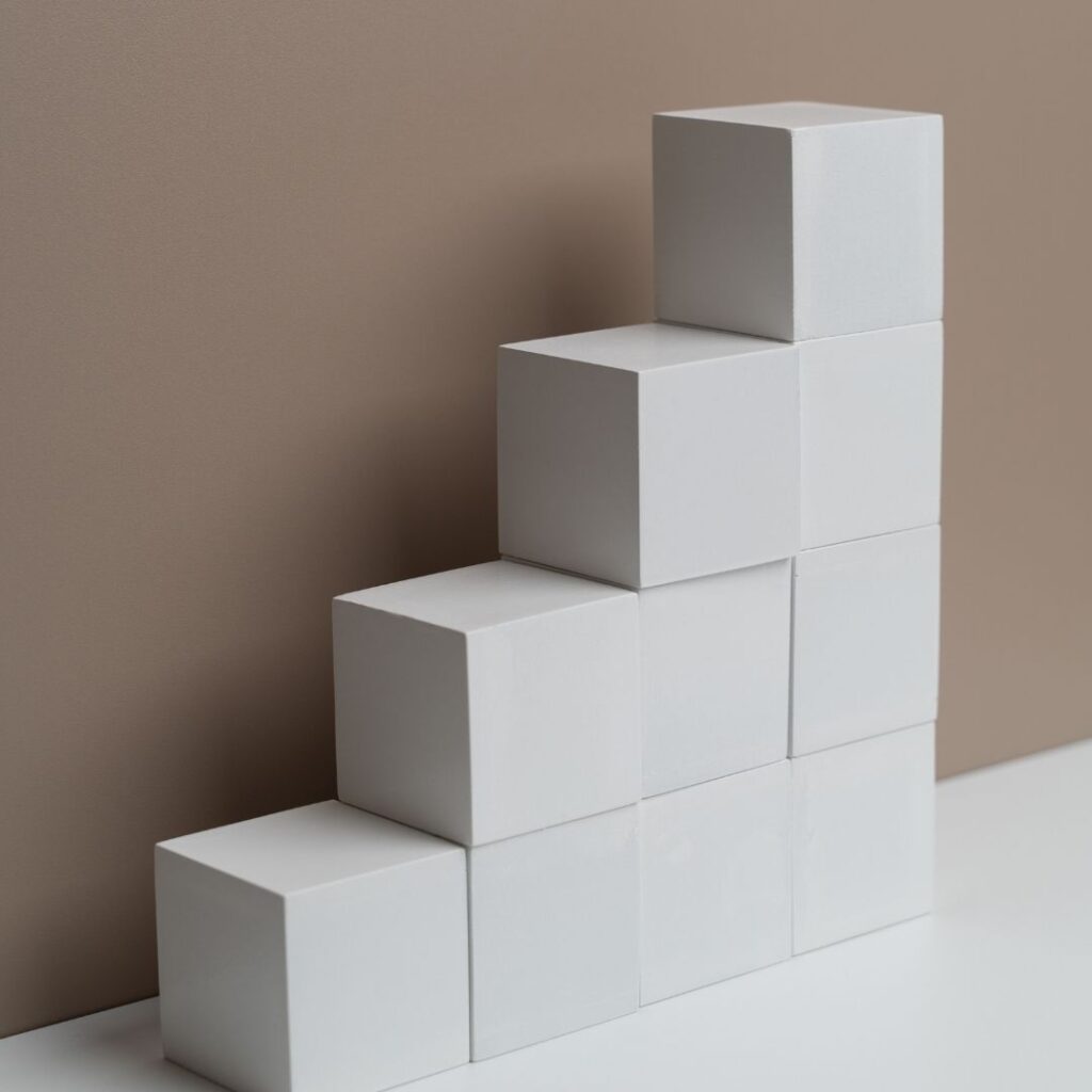 stacked blocks